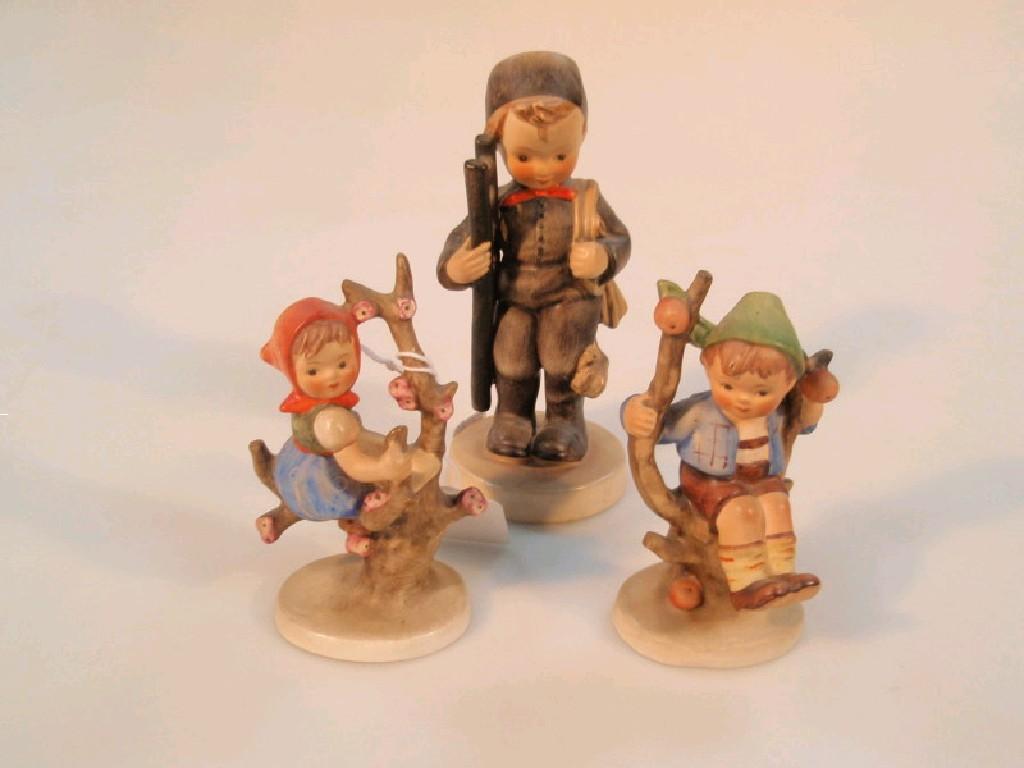 Appraisal: A Hummel figure Chimney Sweep cm high another of a