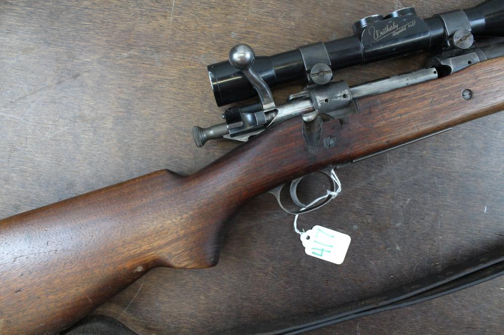 Appraisal: SPORTERIZED U S MODEL BOLT ACTION RIFLE - caliber barrel