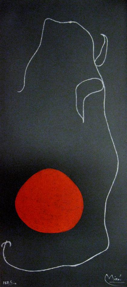 Appraisal: JOAN MIRO spanish -