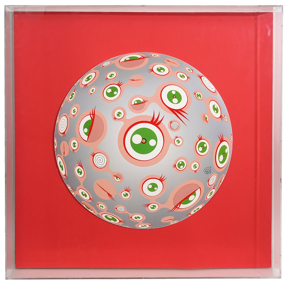 Appraisal: Takashi Murakami 'Jellyfish Eyes' Lithograph Takashi Murakami Japanese Born 'Jellyfish