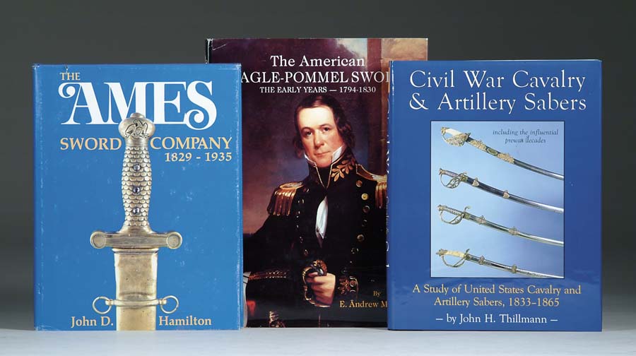 Appraisal: LOT OF MORE THAN BOOKS RELATING TO EDGED WEAPONS Lot