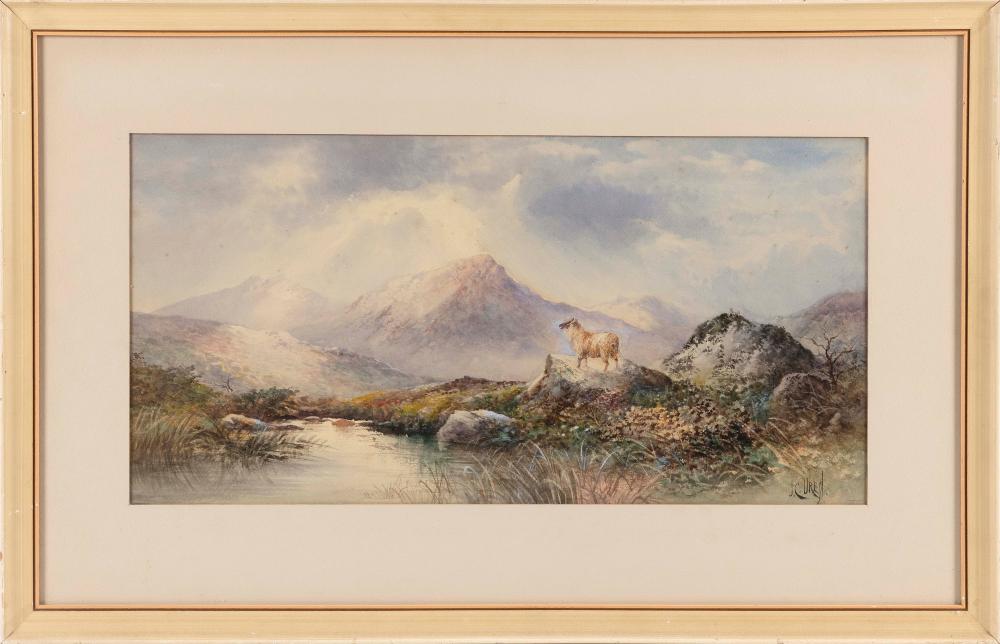 Appraisal: JOHN CLARKE ISAAC UREN ENGLAND - MOUNTAIN GOAT ON A