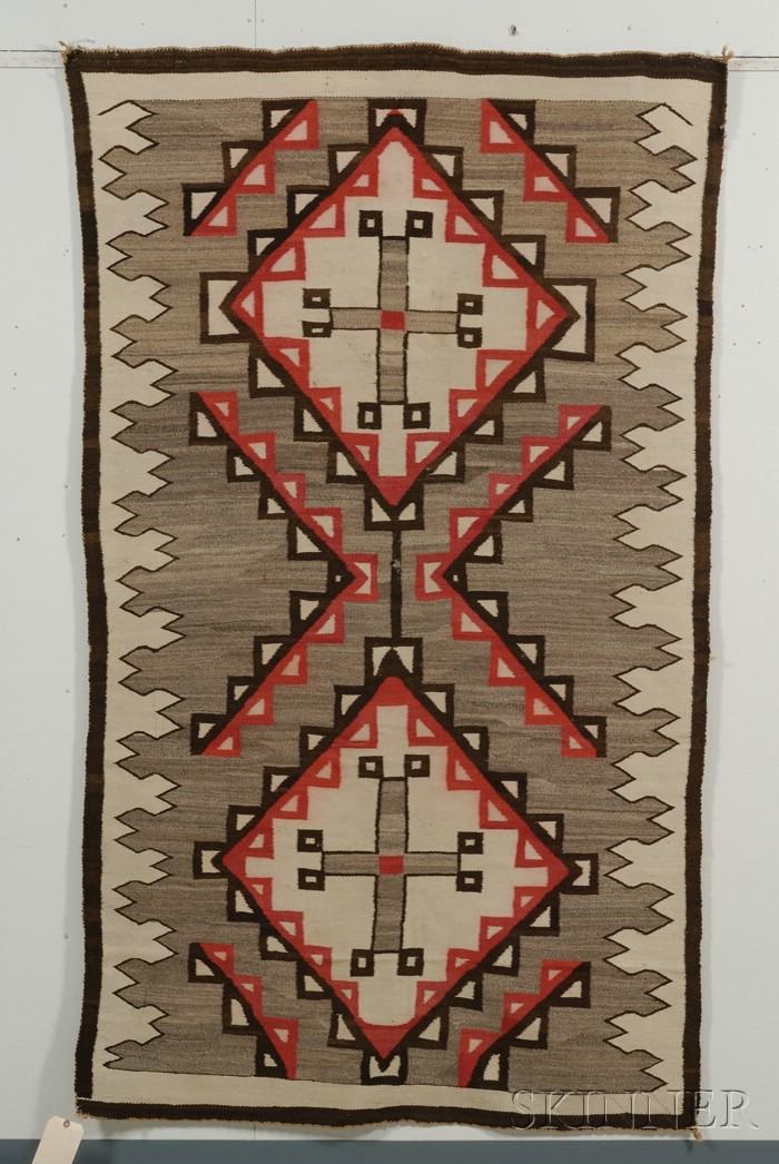 Appraisal: Southwest Weaving Navajo c first quarter th century woven with