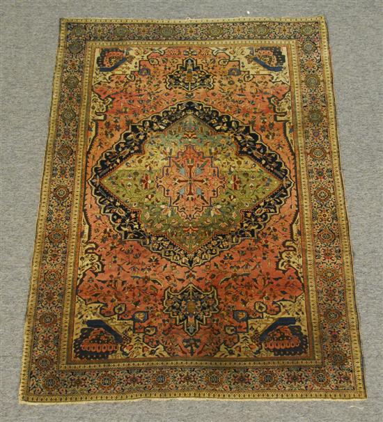 Appraisal: SAROUK FEREGHAN RUG Persia circa feet inches x feet inches