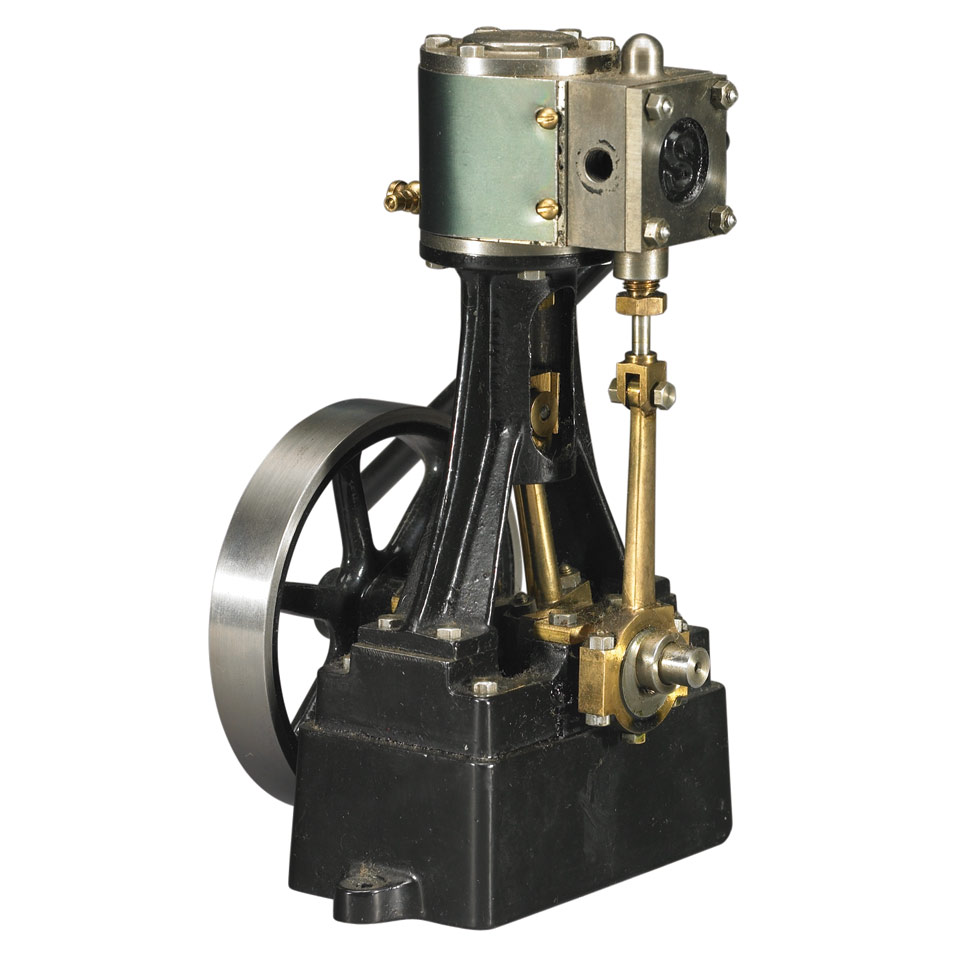 Appraisal: Stuart Model V Vertical Live Steam Launch Engine Height -