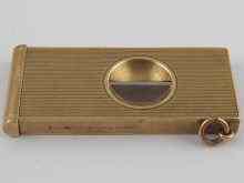 Appraisal: A carat gold cigar cutter by A Dunhill circa