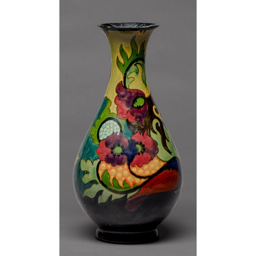 Appraisal: A Gouda art pottery vase early th c of baluster