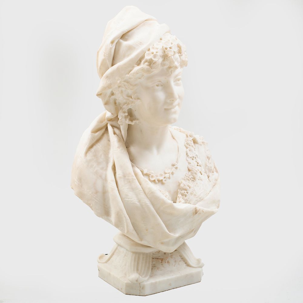 Appraisal: Pietro Calvi - Bust of a Lady Pietro Calvi -