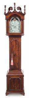 Appraisal: A Chippendale Mahogany Tall Case Clock Height x width x