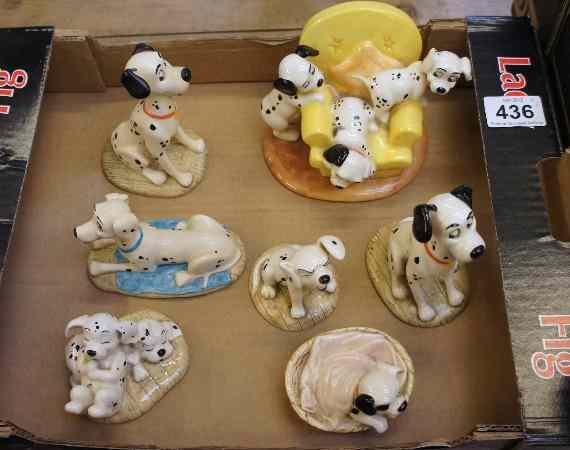 Appraisal: A collection of Royal Doulton Dalmations Figures to include Pups