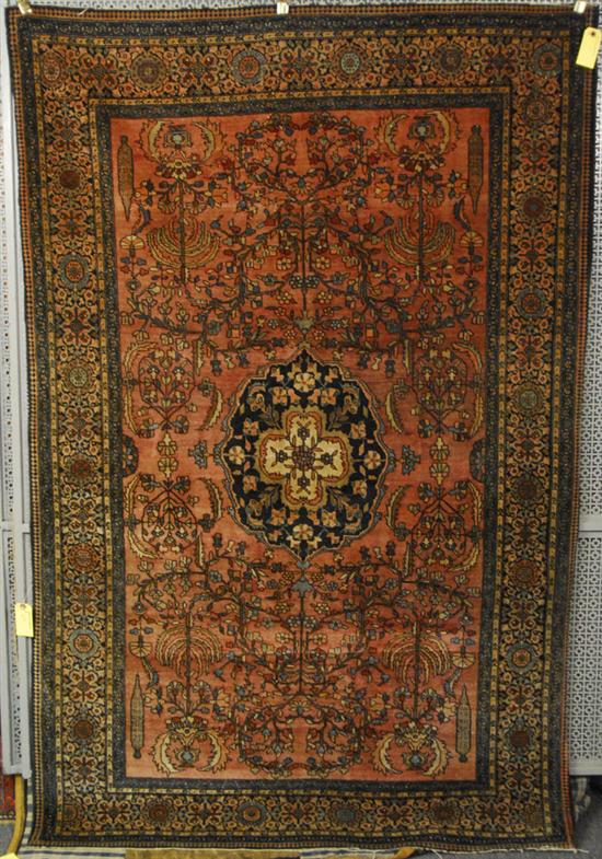 Appraisal: SAROUK FEREGHAN RUG Persia circa feet inches x feet inches