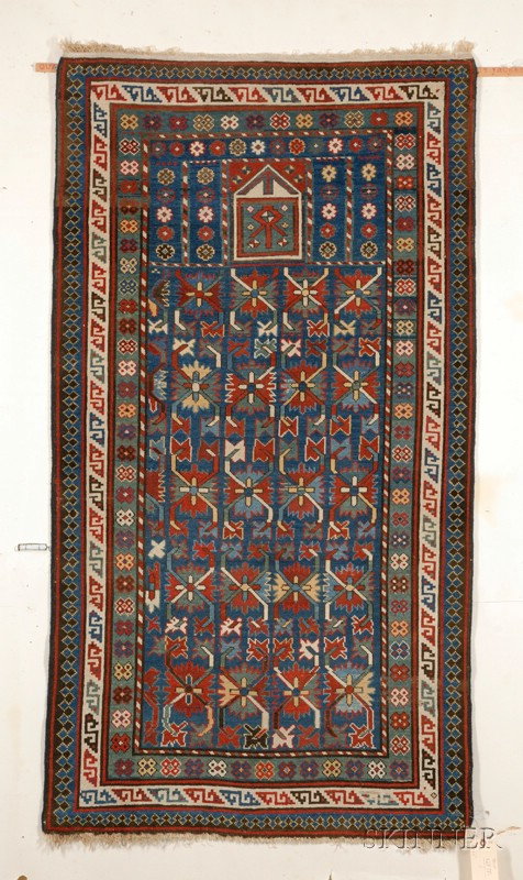 Appraisal: Talish Prayer Rug Southeast Caucasus last quarter th century very