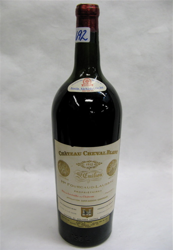 Appraisal: ONE MAGNUM CHATEAU CHEVAL BLANC BOTTLE OF WINE