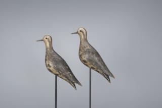 Appraisal: Golden Plover Pair Joseph W Lincoln Golden Plover Pair Joseph