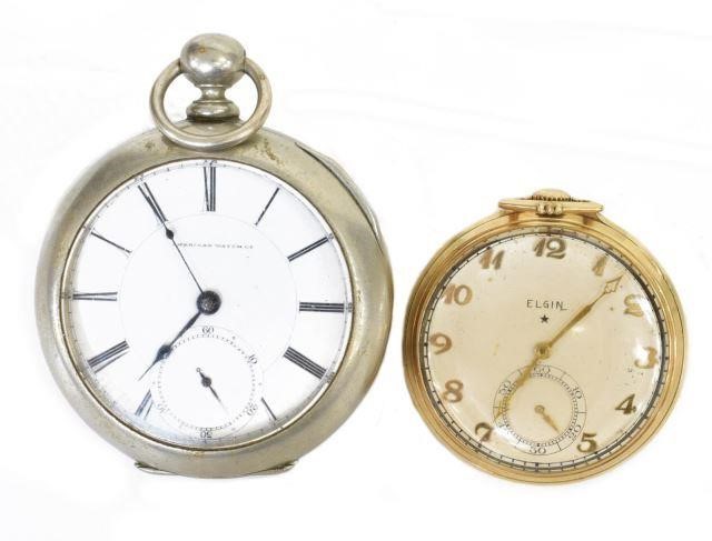 Appraisal: lot of Gent's open face pocket watches including Elgin in