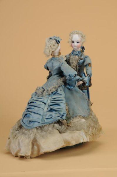 Appraisal: Early Vichy Waltzing Couple Musical Automaton France ca each figure