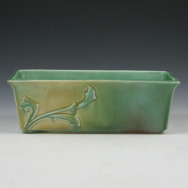 Appraisal: Roseville - Window Box w Trial Glaze - Mint Roseville