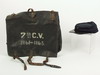 Appraisal: CIVIL WAR ACCOUTREMENTS - Union Kepi and Haversack the latter