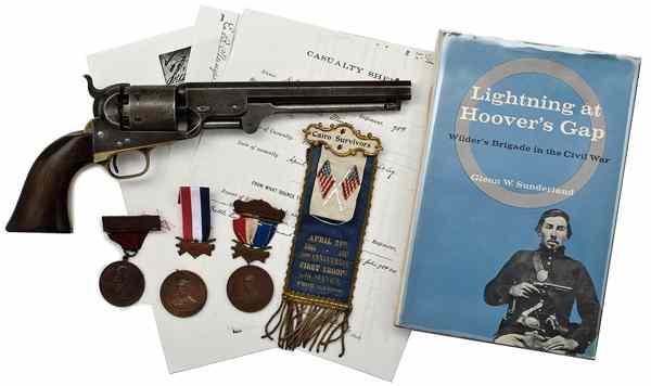 Appraisal: Colt Model US Marked Navy Revolver ID'd to Napoleon B