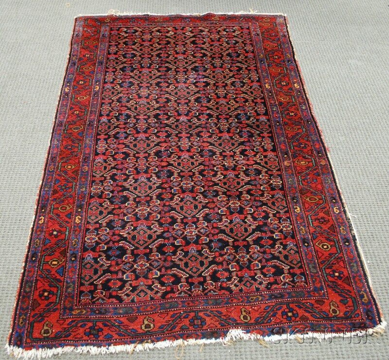 Appraisal: Hamadan Rug Northwest Persia th century ft in x ft