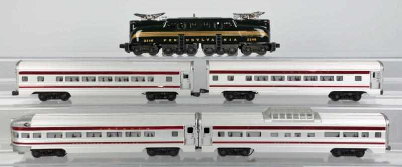 Appraisal: Lionel No GG Penn Passenger Train Set Contemporary Includes no