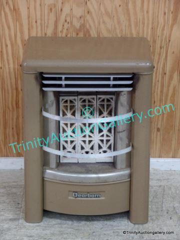 Appraisal: Vintage Dearborn Small Propane Gas Heater For a small area