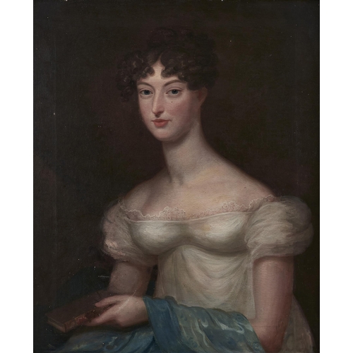 Appraisal: English School early th c - Portrait of Ann Philips