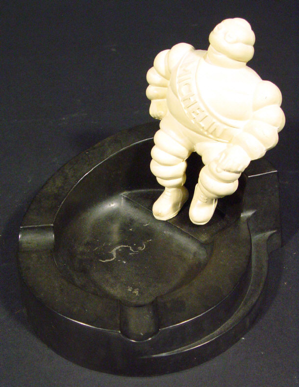 Appraisal: Michelin composite advertising ashtray cm high