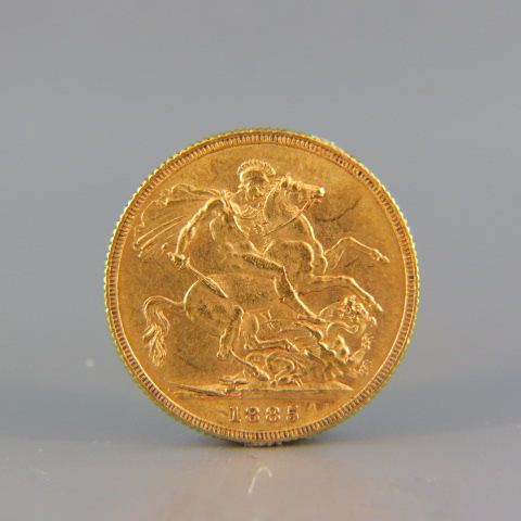 Appraisal: Great Britian Soverign Gold Coin St George the dragonslayer karat