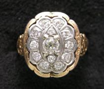 Appraisal: Ladies Diamond Ring circa Late th Early th Century Ladies