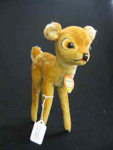 Appraisal: Steiff Plush Toy ''Bambi'' original label ''