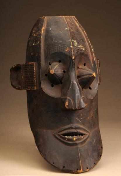 Appraisal: Central African Luba Mask Description From Zaire Democratic Republic of