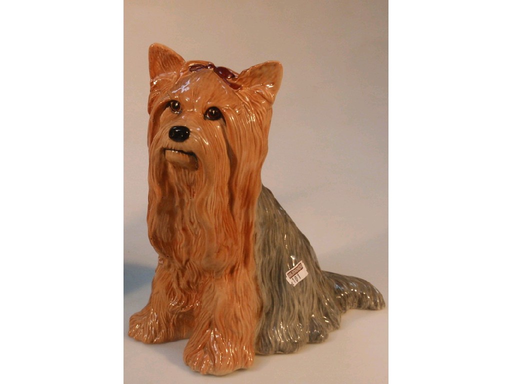 Appraisal: A Royal Doulton based on Beswick long haired terrier cm