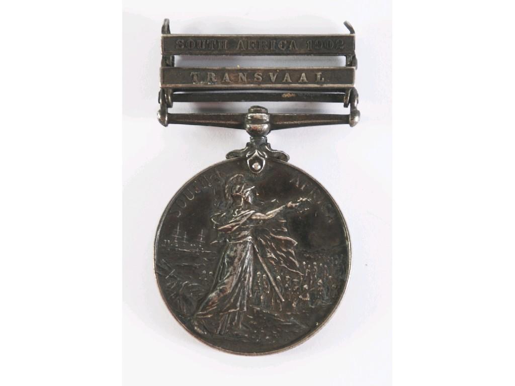 Appraisal: VICTORIAN 'QUEENS SOUTH AFRICA' MEDAL second type with South Africa