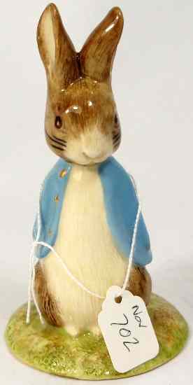 Appraisal: Beswick Beatrix Potter Figure Sweet Peter Rabbit BP d Gold