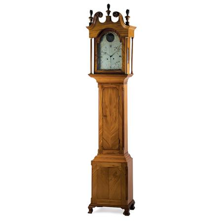 Appraisal: Chippendale Mahogany Tall Case Clock Estimate -