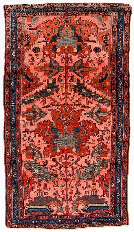 Appraisal: Antique Malayer Rug Persia ' '' x ' '' Antique