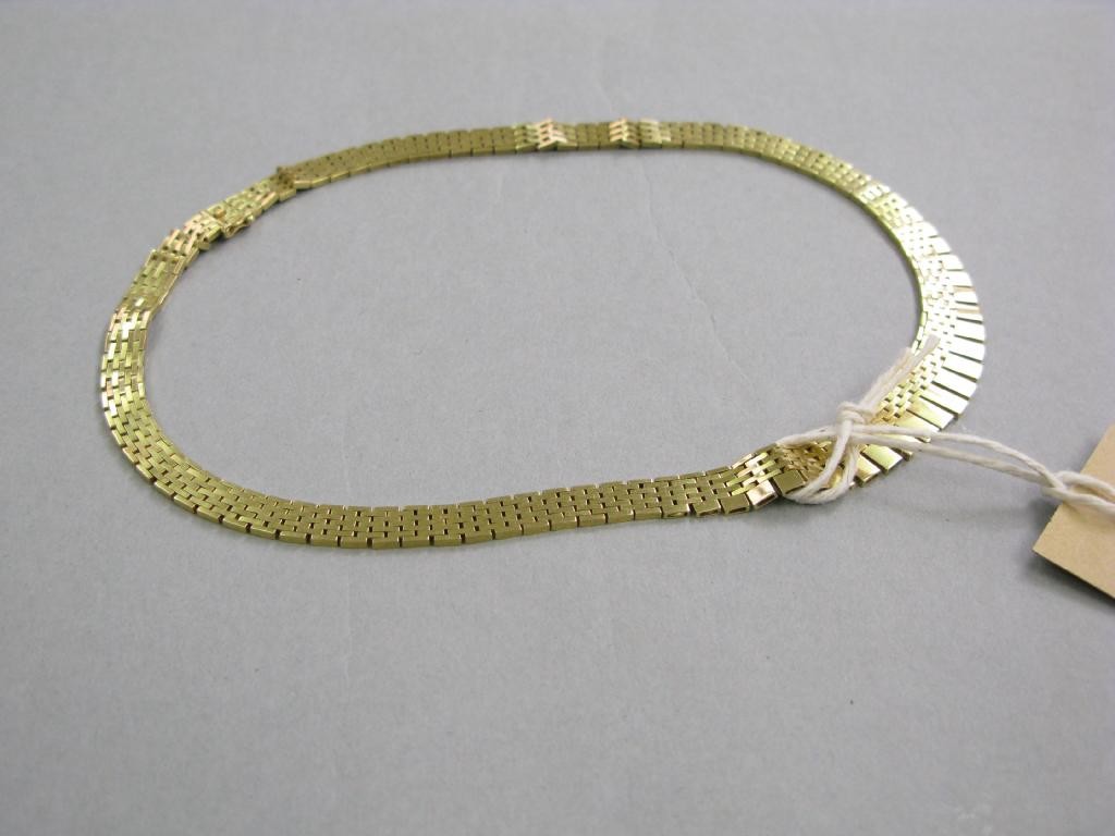 Appraisal: An ct gold chain g -