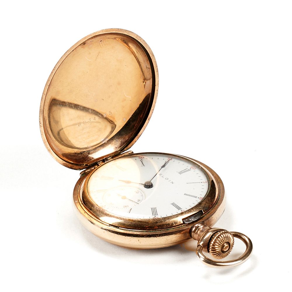 Appraisal: Elgin K Gold Filled Pocket Watch Elgin National Watch Company