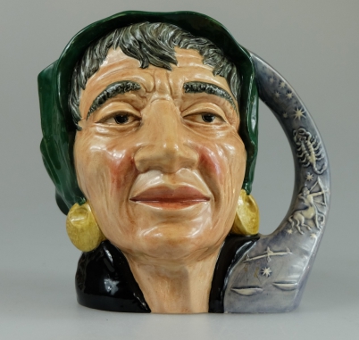 Appraisal: Royal Doulton large character jug The Fortune Teller D