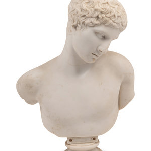 Appraisal: A Composite Bust of Hermes th Century stamped Editzione Musei