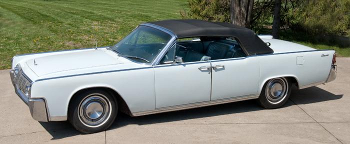 Appraisal: FORD LINCOLN CONTINENTAL CONVERTIBLE Vehicle Y N Four-door model with