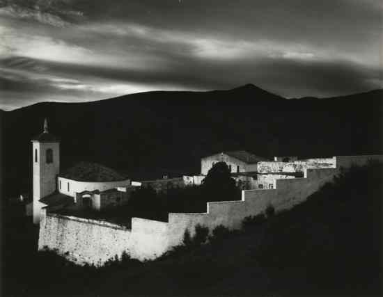 Appraisal: Brett Weston American - Graveyard Spain photograph edition of signed