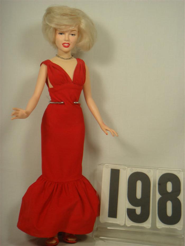 Appraisal: World Doll Marilyn Monroe Doll Made by World Doll vinyl