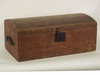 Appraisal: STORAGE BOX - th C pine dome top storage box