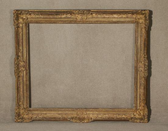 Appraisal: Louis XV Style Gilt Composition Wood and Sanded-Frieze Frame th