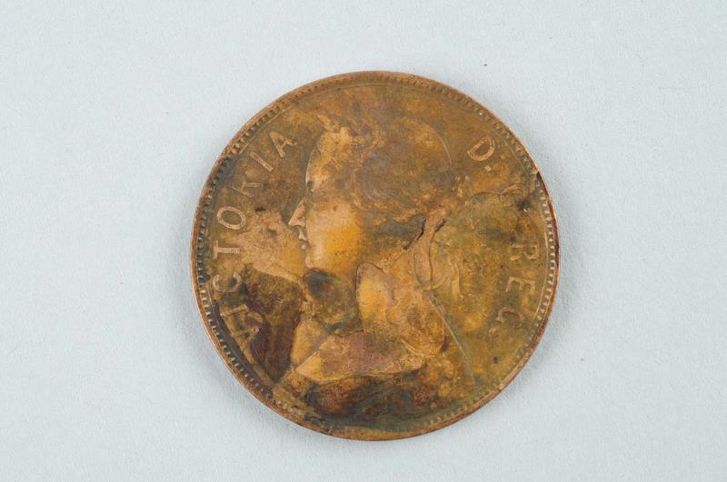 Appraisal: One Cent Newfoundland VF Sold on Ebay for in January