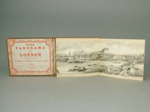 Appraisal: London - GRAND PANORAMA OF LONDON FROM THE THAMES continuous