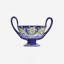 Appraisal: William Moorcroft for James Macintyre Co Florian Ware kantharos with