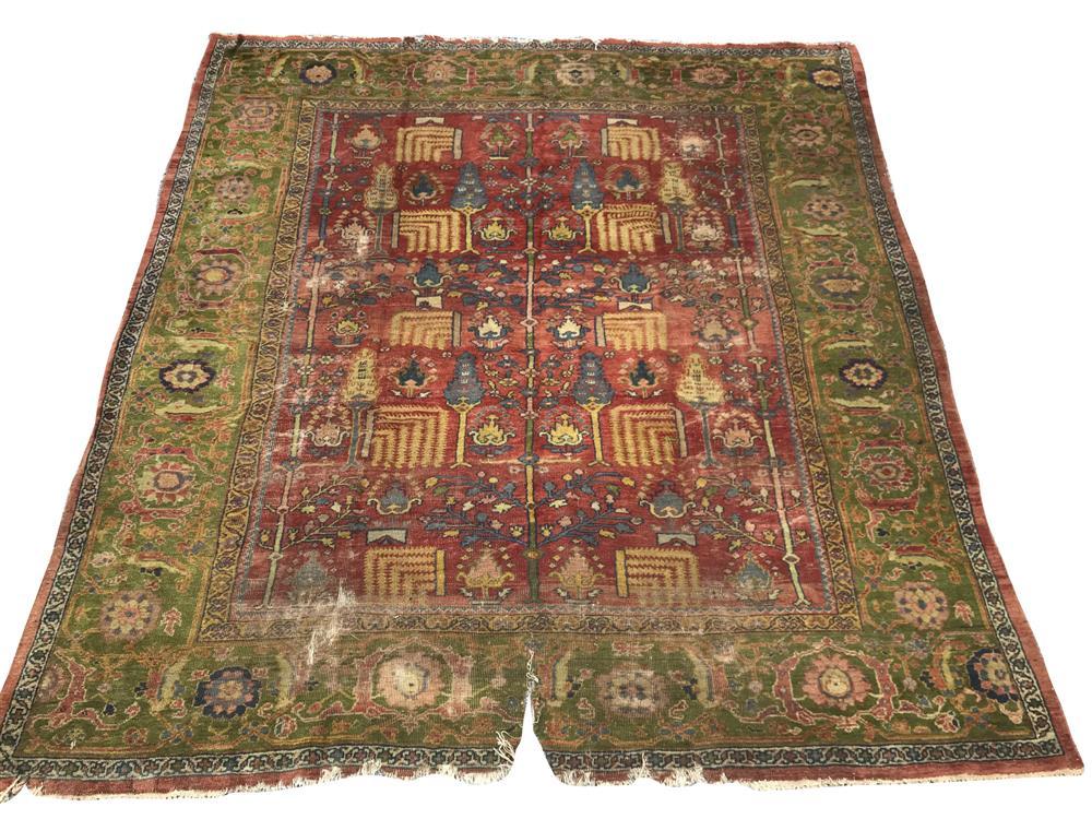 Appraisal: Mahal Carpet Persia ca ft in x ft in Condition